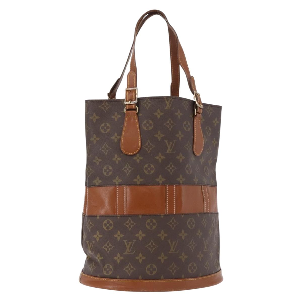 LOUIS VUITTON Monogram Bucket GM Shoulder Bag USA limited T42236 LV Auth 183351