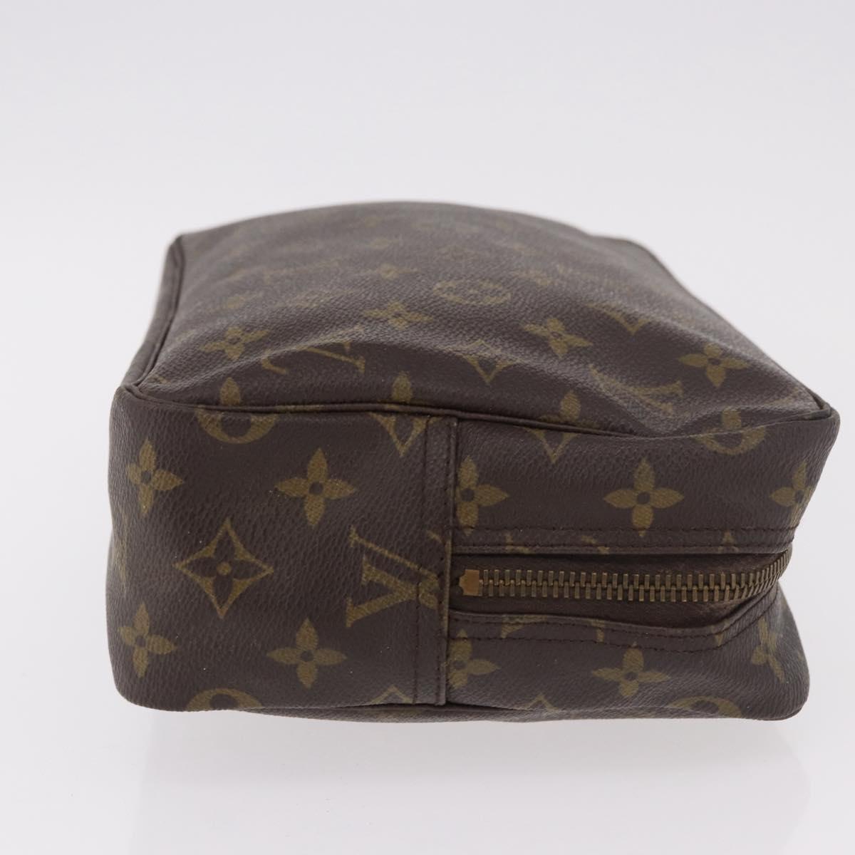 LOUIS VUITTON Monogram Trousse Toilette 28 Clutch Bag M47522 LV Auth 183356