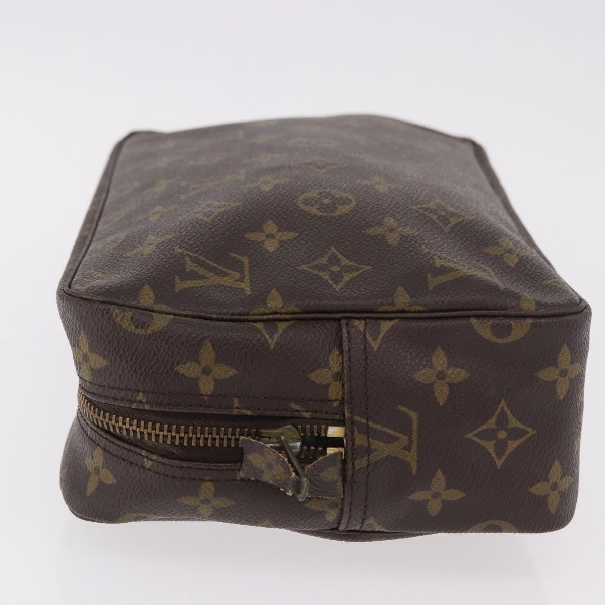 LOUIS VUITTON Monogram Trousse Toilette 28 Clutch Bag M47522 LV Auth 183356