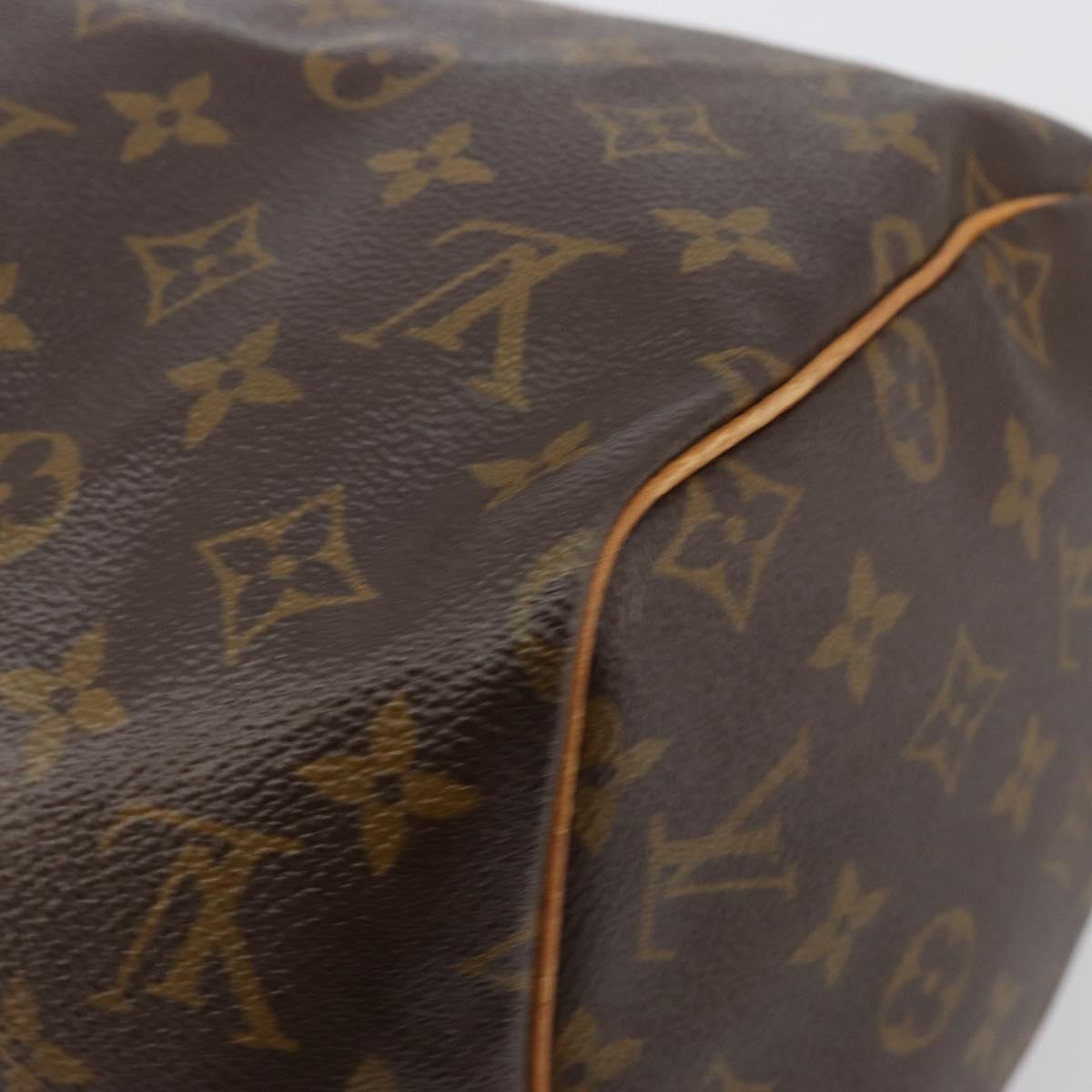 LOUIS VUITTON Monogram Speedy 30 Hand Bag M41526 LV Auth 183368A