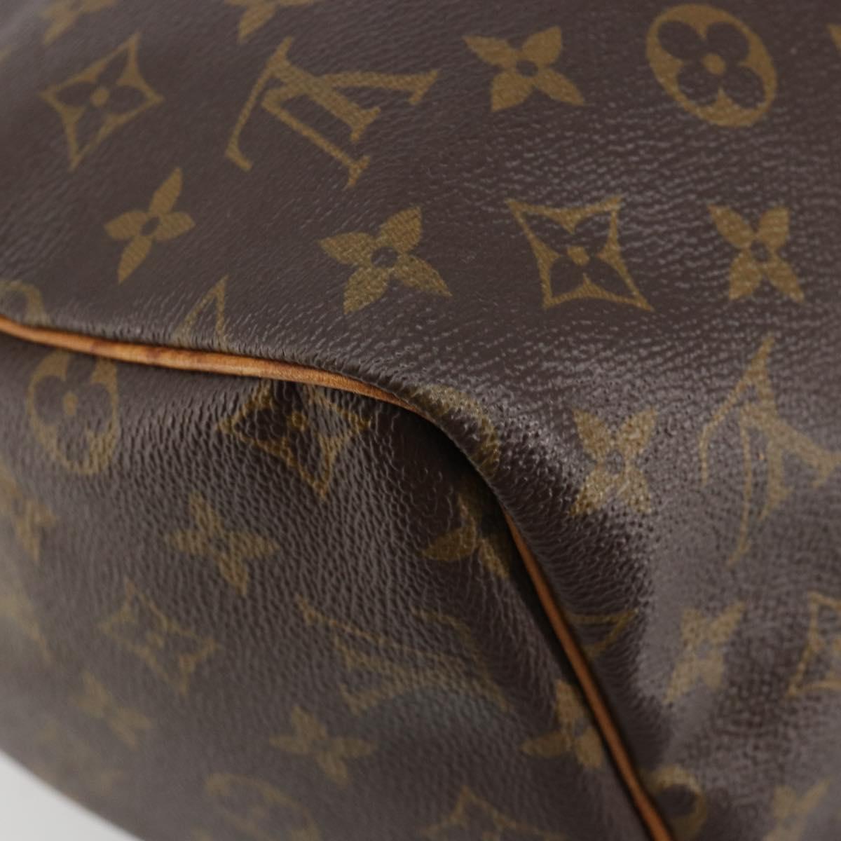 LOUIS VUITTON Monogram Speedy 30 Hand Bag M41526 LV Auth 183368A