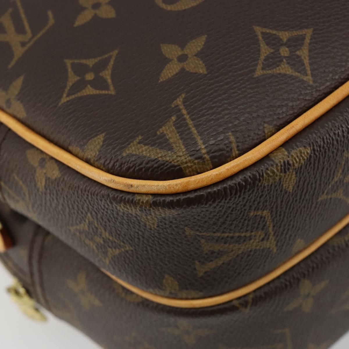 LOUIS VUITTON Monogram Reporter PM Shoulder Bag M45254 LV Auth 183370V
