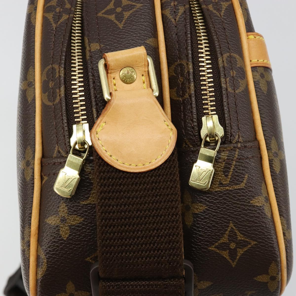 LOUIS VUITTON Monogram Reporter PM Shoulder Bag M45254 LV Auth 183370V