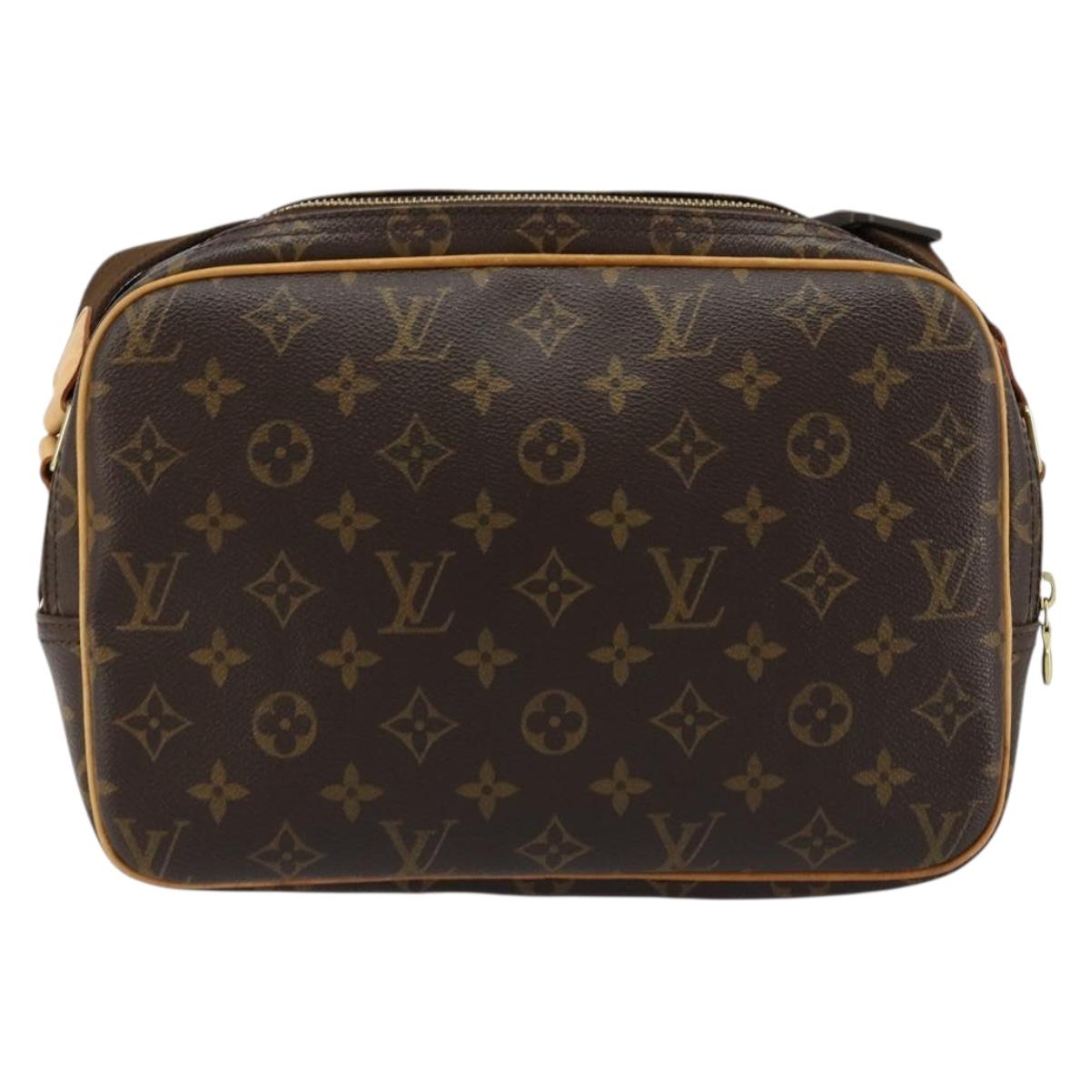 LOUIS VUITTON Monogram Reporter PM Shoulder Bag M45254 LV Auth 183370V
