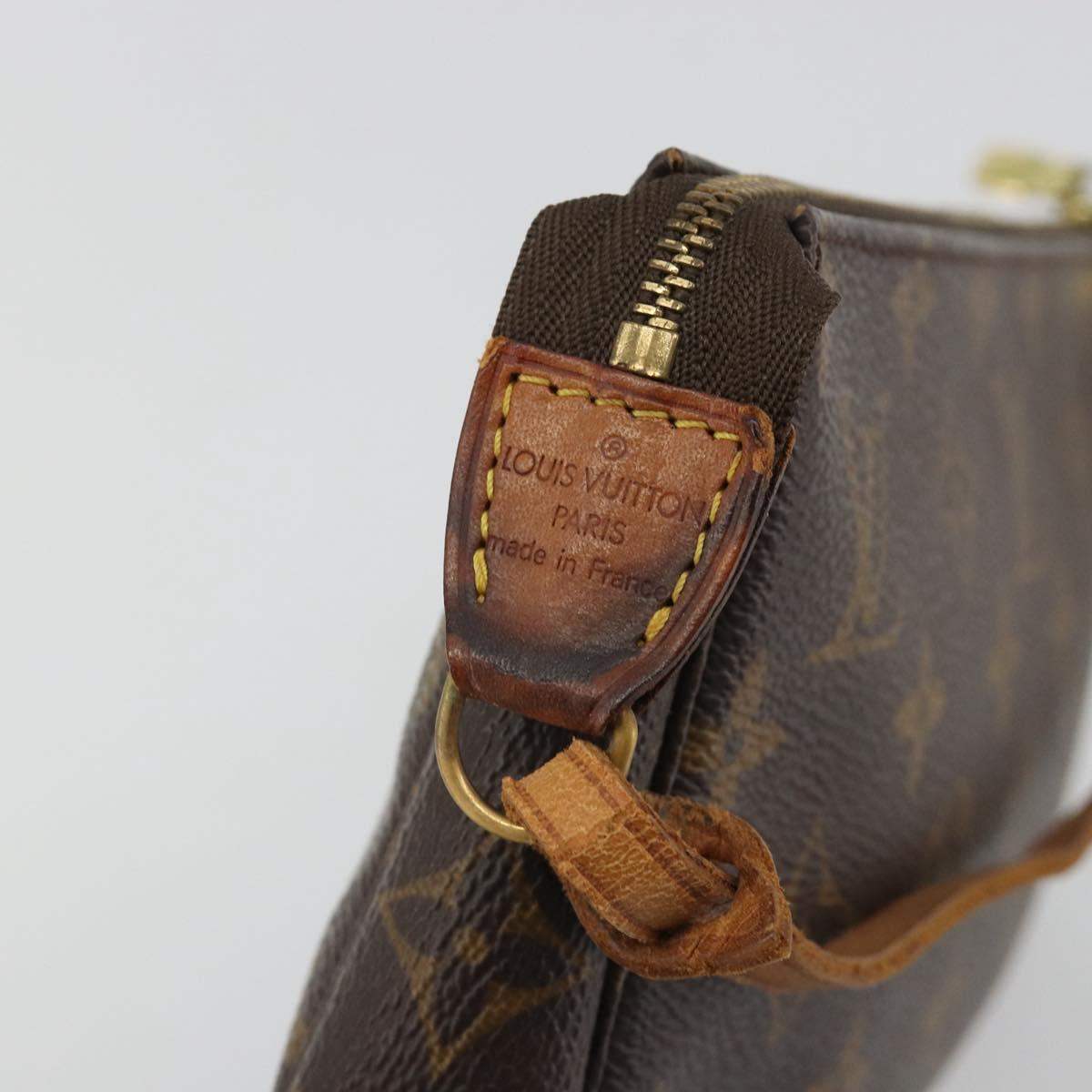 LOUIS VUITTON Monogram Pochette Accessoires Accessory Pouch M51980 Auth 183383