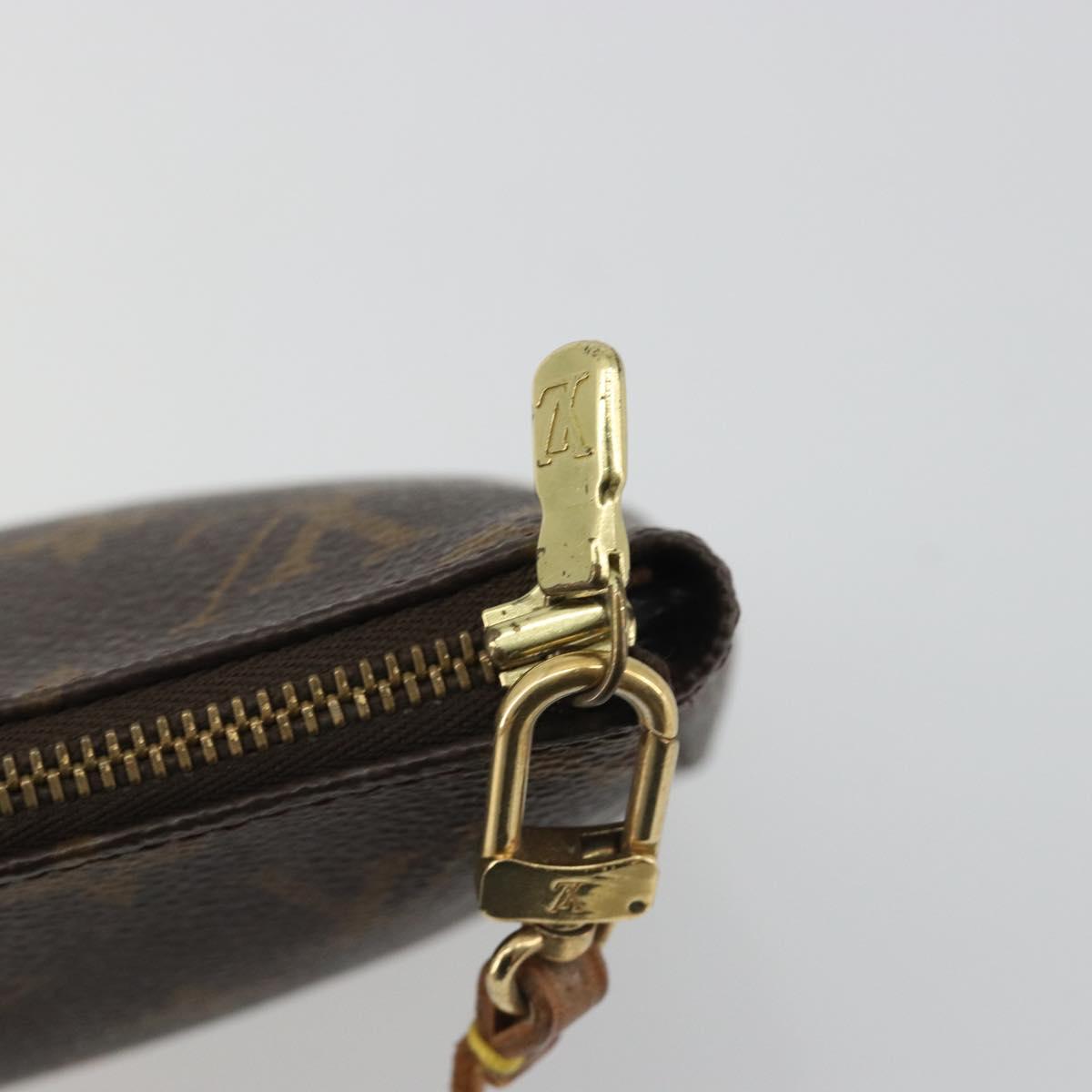 LOUIS VUITTON Monogram Pochette Accessoires Accessory Pouch M51980 Auth 183383