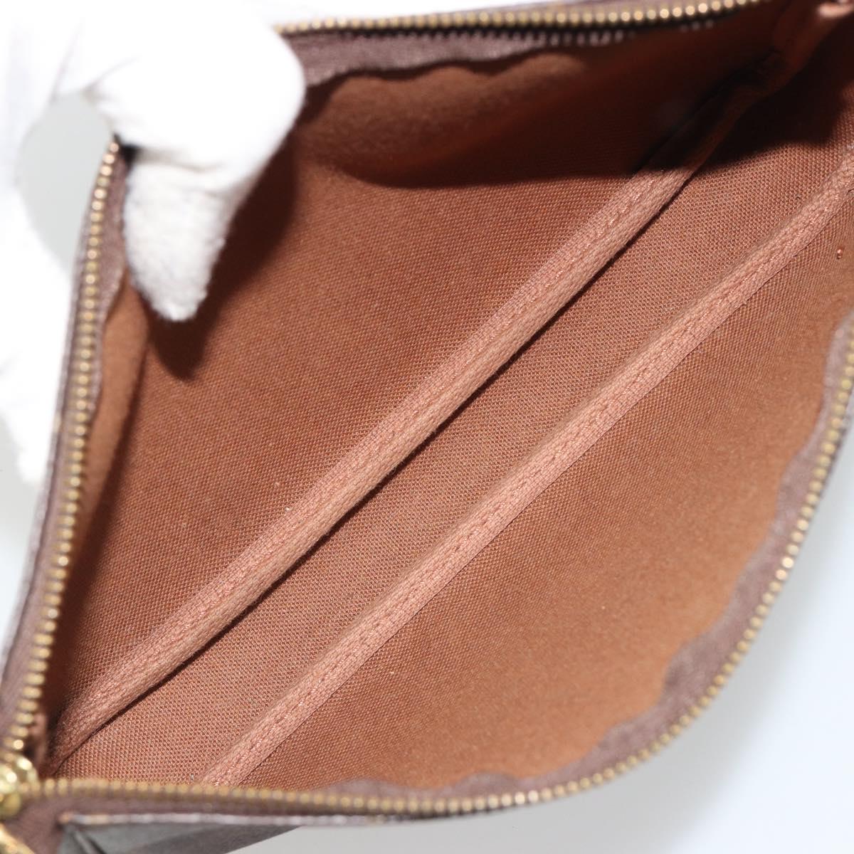 LOUIS VUITTON Monogram Pochette Accessoires Accessory Pouch M51980 Auth 183383