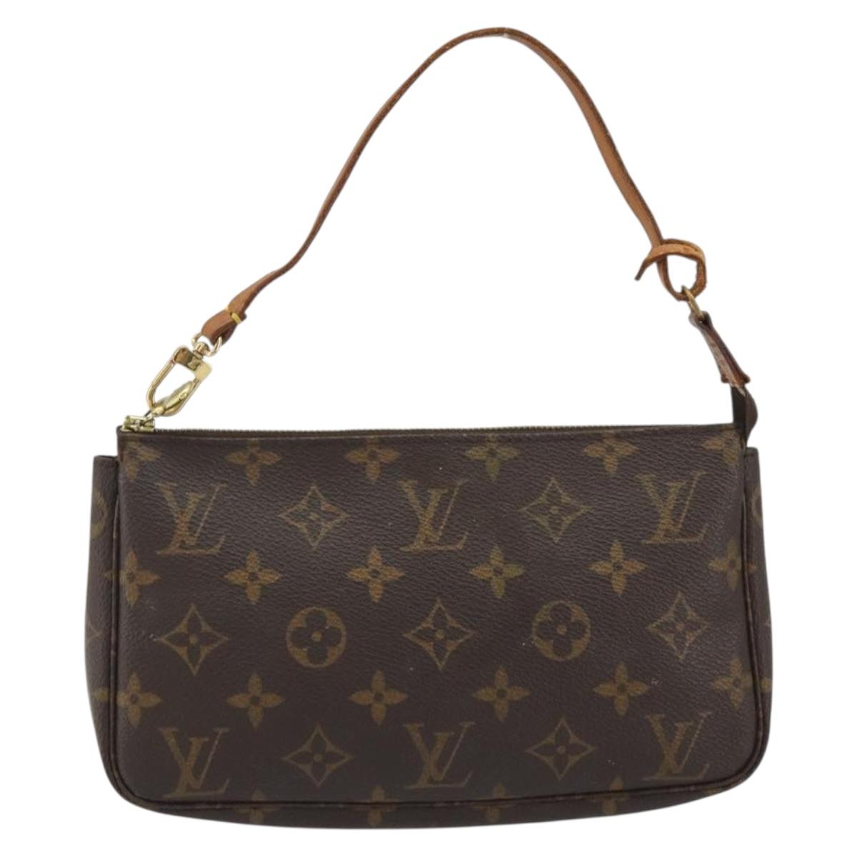 LOUIS VUITTON Monogram Pochette Accessoires Accessory Pouch M51980 Auth 183383