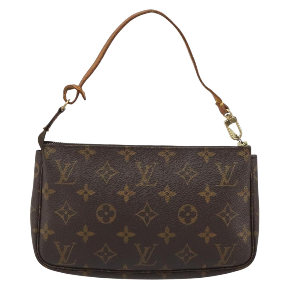LOUIS VUITTON Monogram Pochette Accessoires Accessory Pouch M51980 Auth 183383