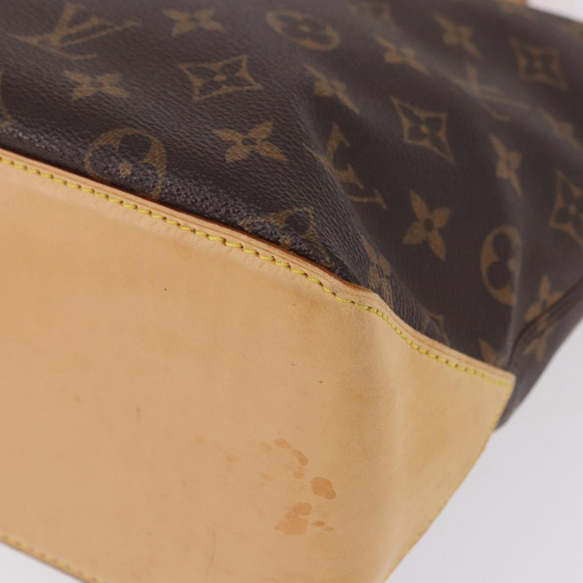 LOUIS VUITTON Monogram Cabas Piano Tote Bag M51148 LV Auth 183384V