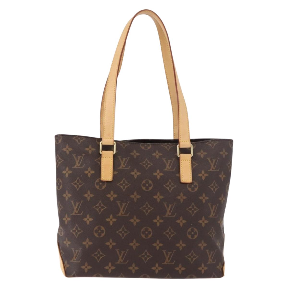 LOUIS VUITTON Monogram Cabas Piano Tote Bag M51148 LV Auth 183384V
