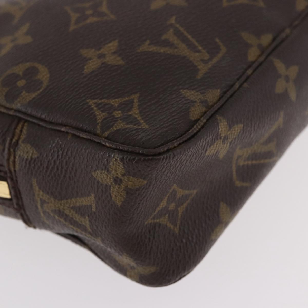 LOUIS VUITTON Monogram Trousse Toilette 18 Pouch M47526 LV Auth 183397A