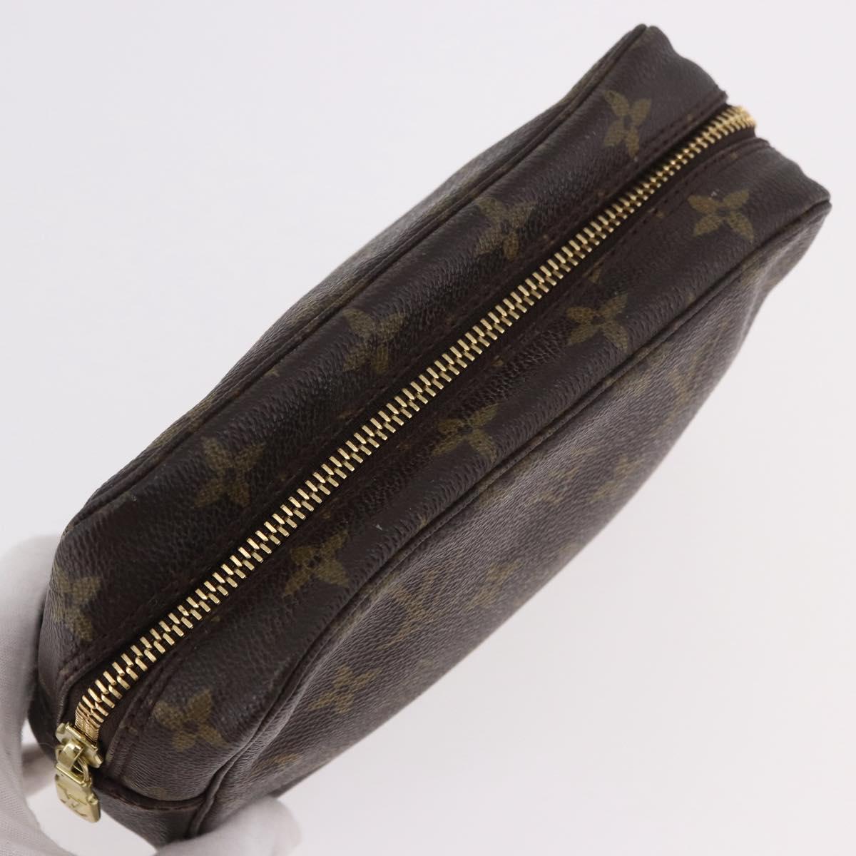 LOUIS VUITTON Monogram Trousse Toilette 18 Pouch M47526 LV Auth 183397A