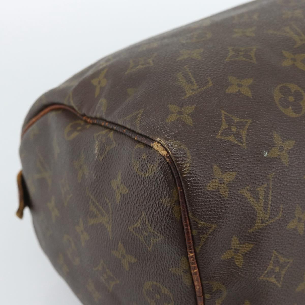 LOUIS VUITTON Monogram Speedy 30 Hand Bag M41526 LV Auth 183399
