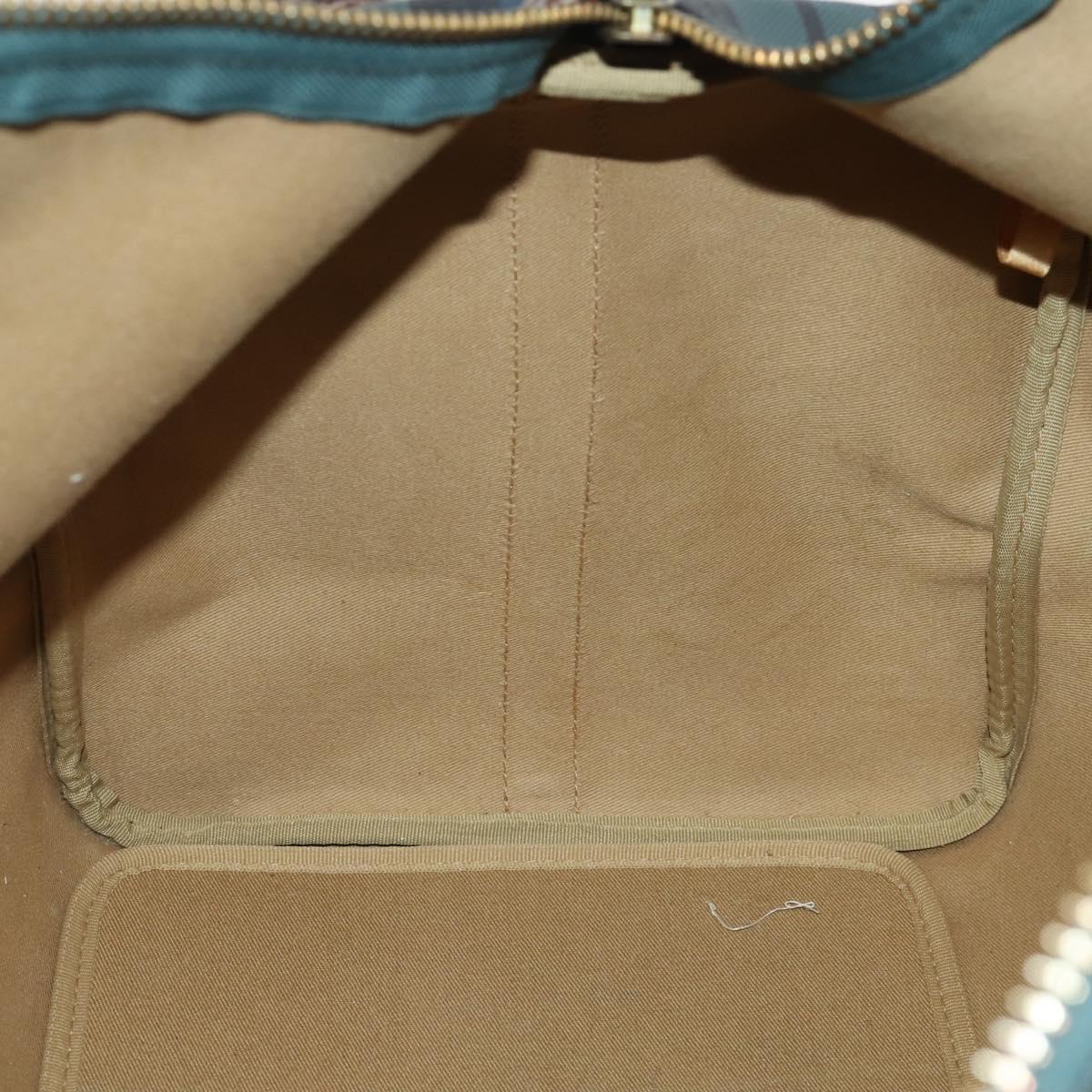 Polo Ralph Lauren Boston Bag Leather PVC 2way Green Auth 183444A