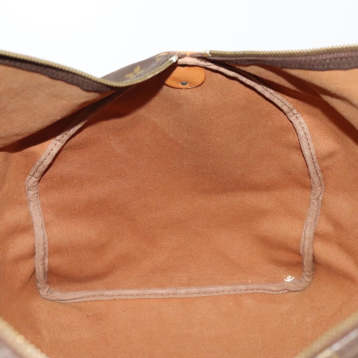 LOUIS VUITTON Monogram Keepall 55 Boston Bag M41424 LV Auth 183454