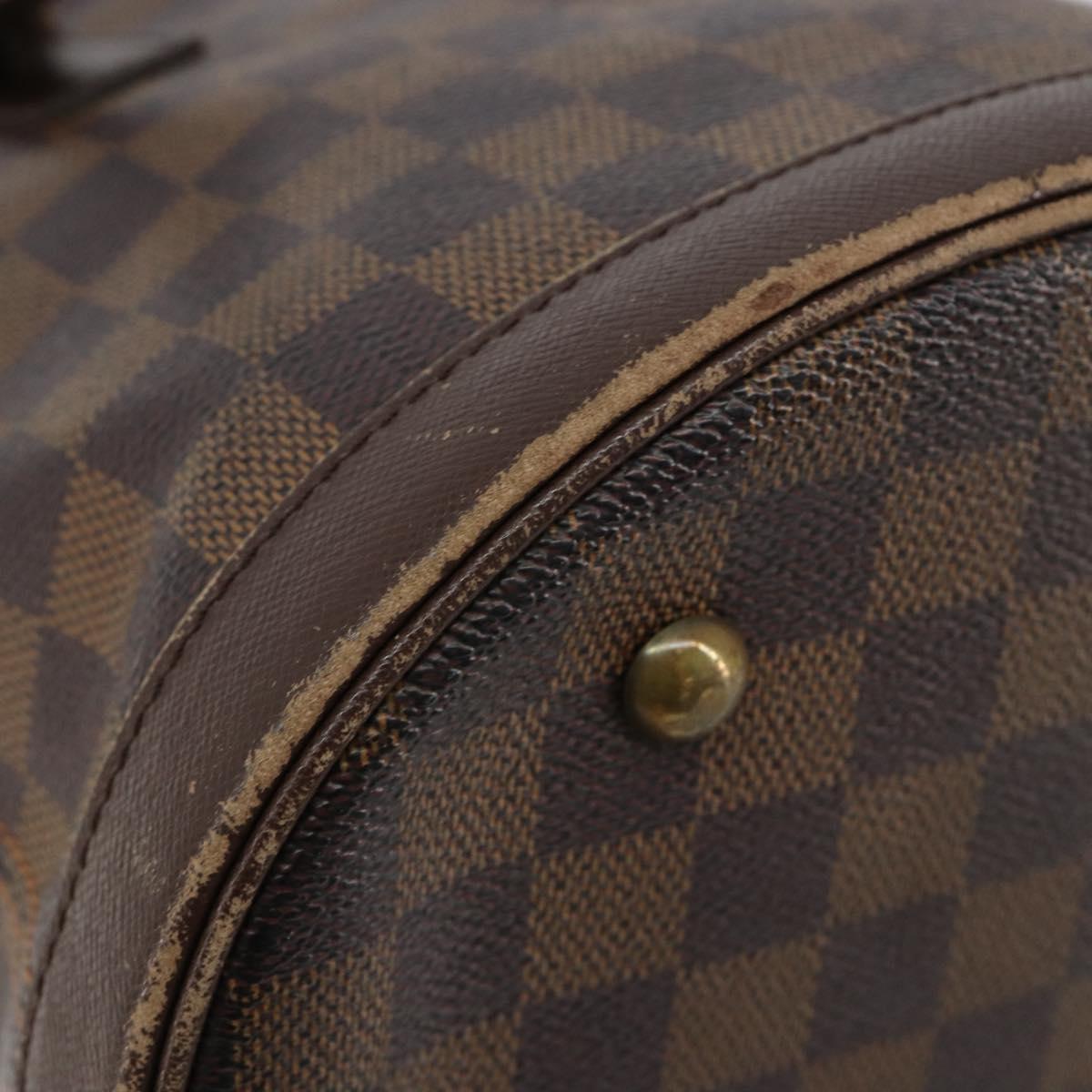 LOUIS VUITTON Damier Ebene Marais Shoulder Bag N42240 LV Auth 183460