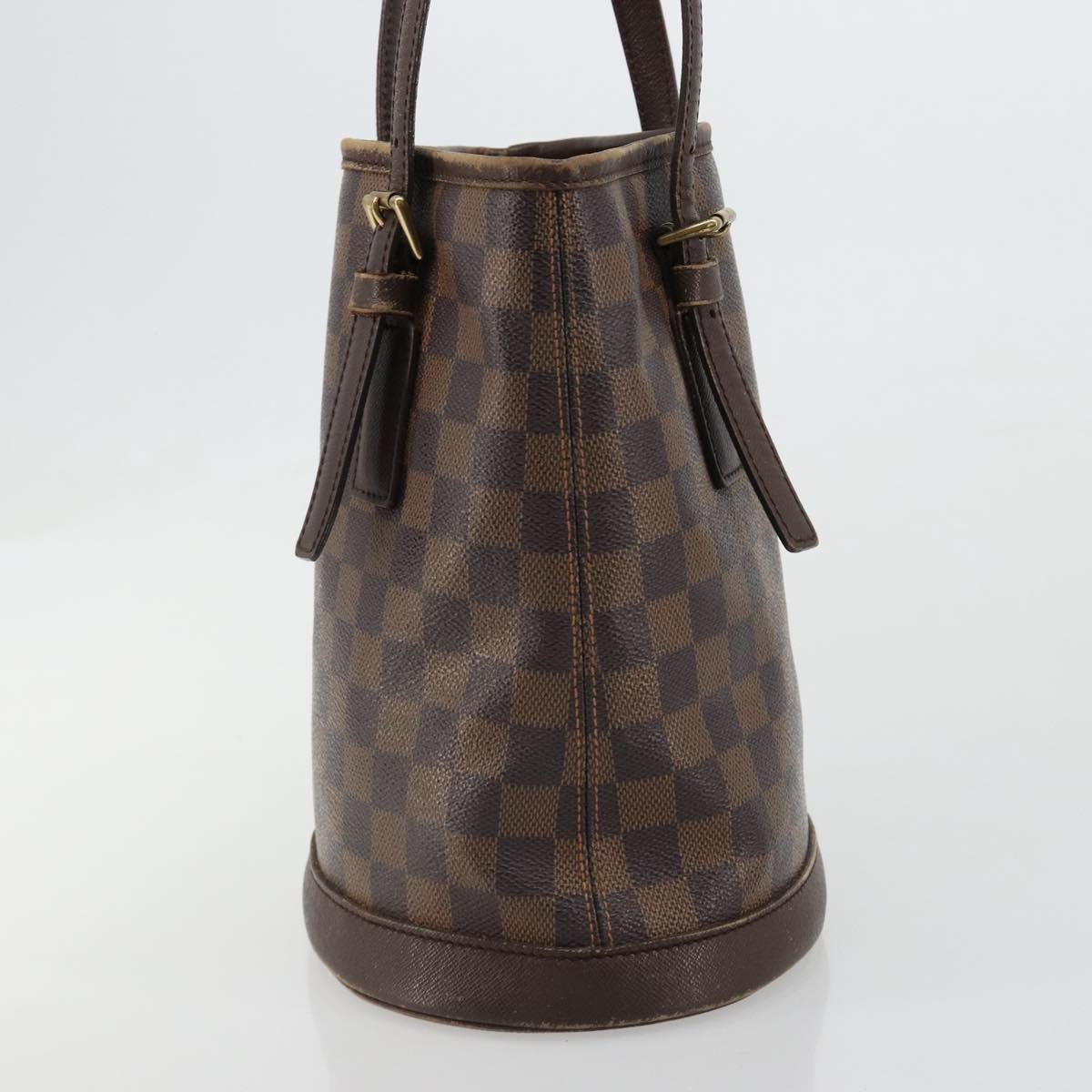 LOUIS VUITTON Damier Ebene Marais Shoulder Bag N42240 LV Auth 183460