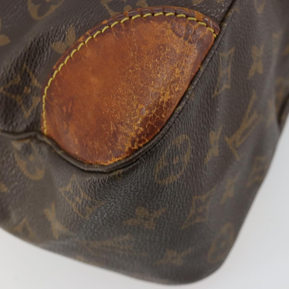 LOUIS VUITTON Monogram Boulogne 35 Shoulder Bag M51260 LV Auth 183472
