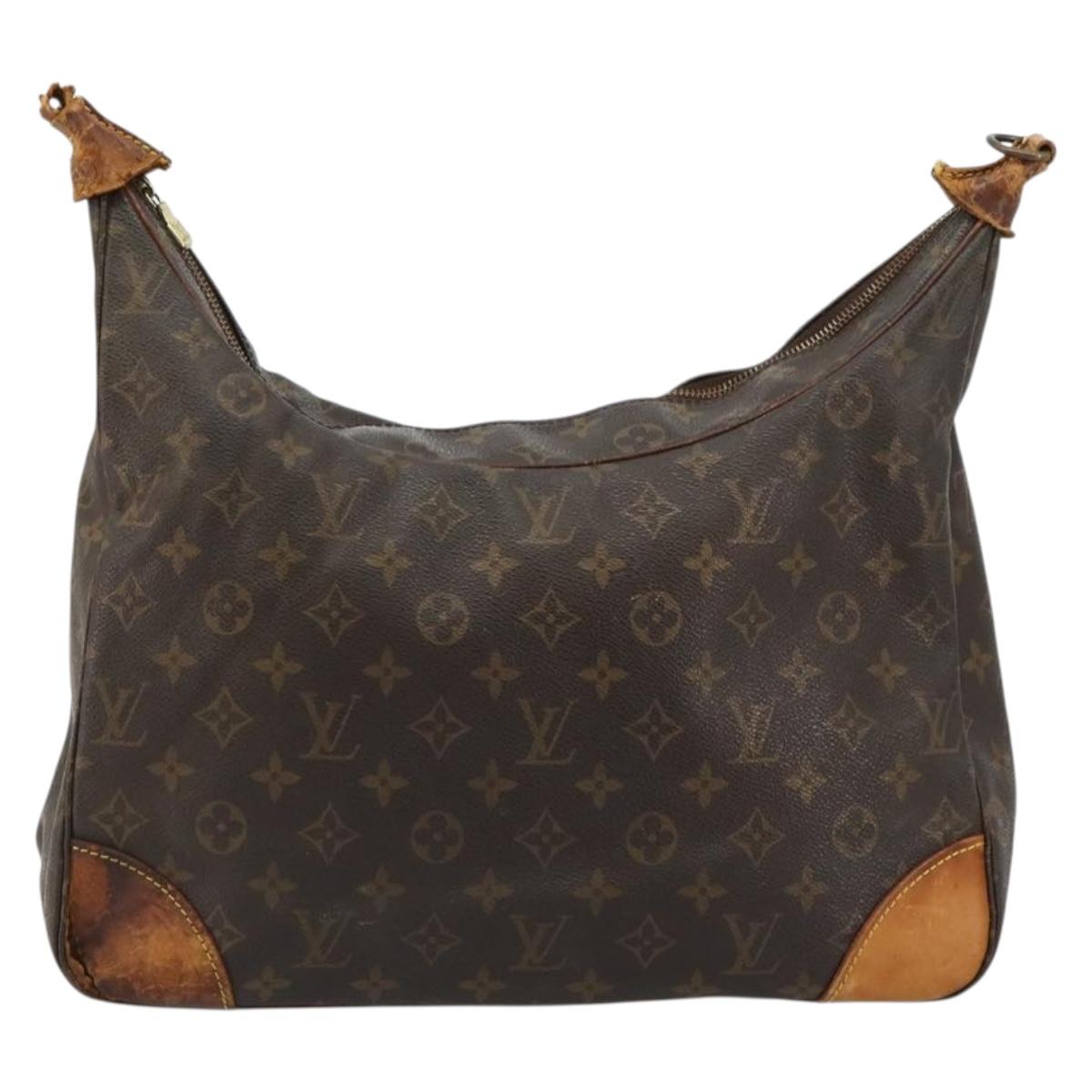LOUIS VUITTON Monogram Boulogne 35 Shoulder Bag M51260 LV Auth 183472