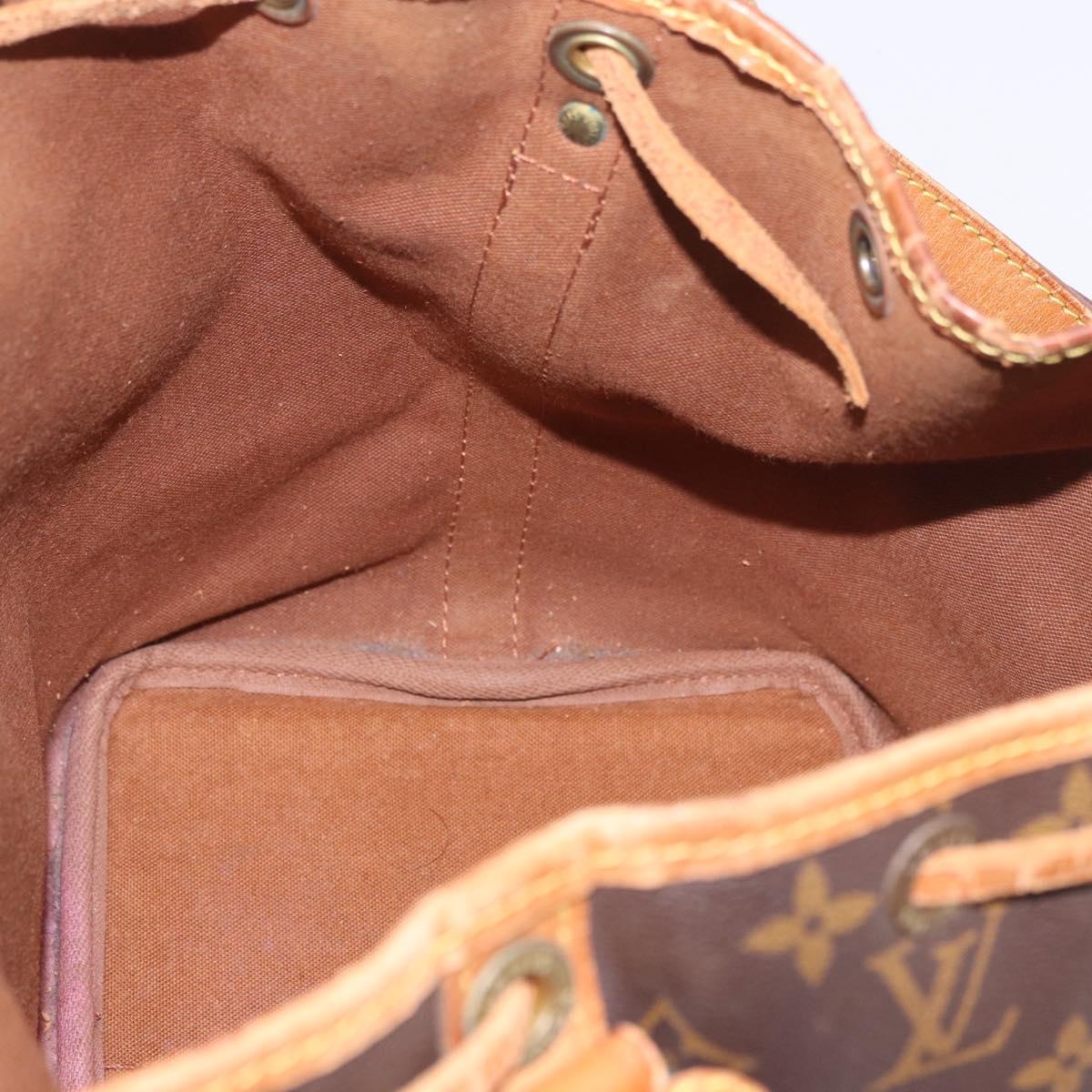 LOUIS VUITTON Monogram Petit Noe Shoulder Bag M42226 LV Auth 183473