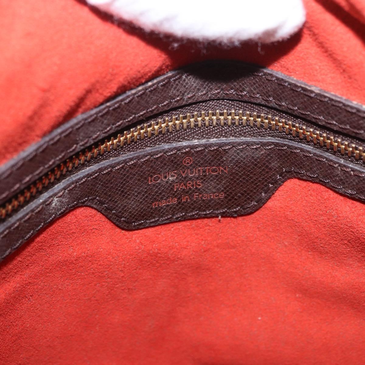 LOUIS VUITTON Damier Ebene Marais Shoulder Bag N42240 LV Auth 183474
