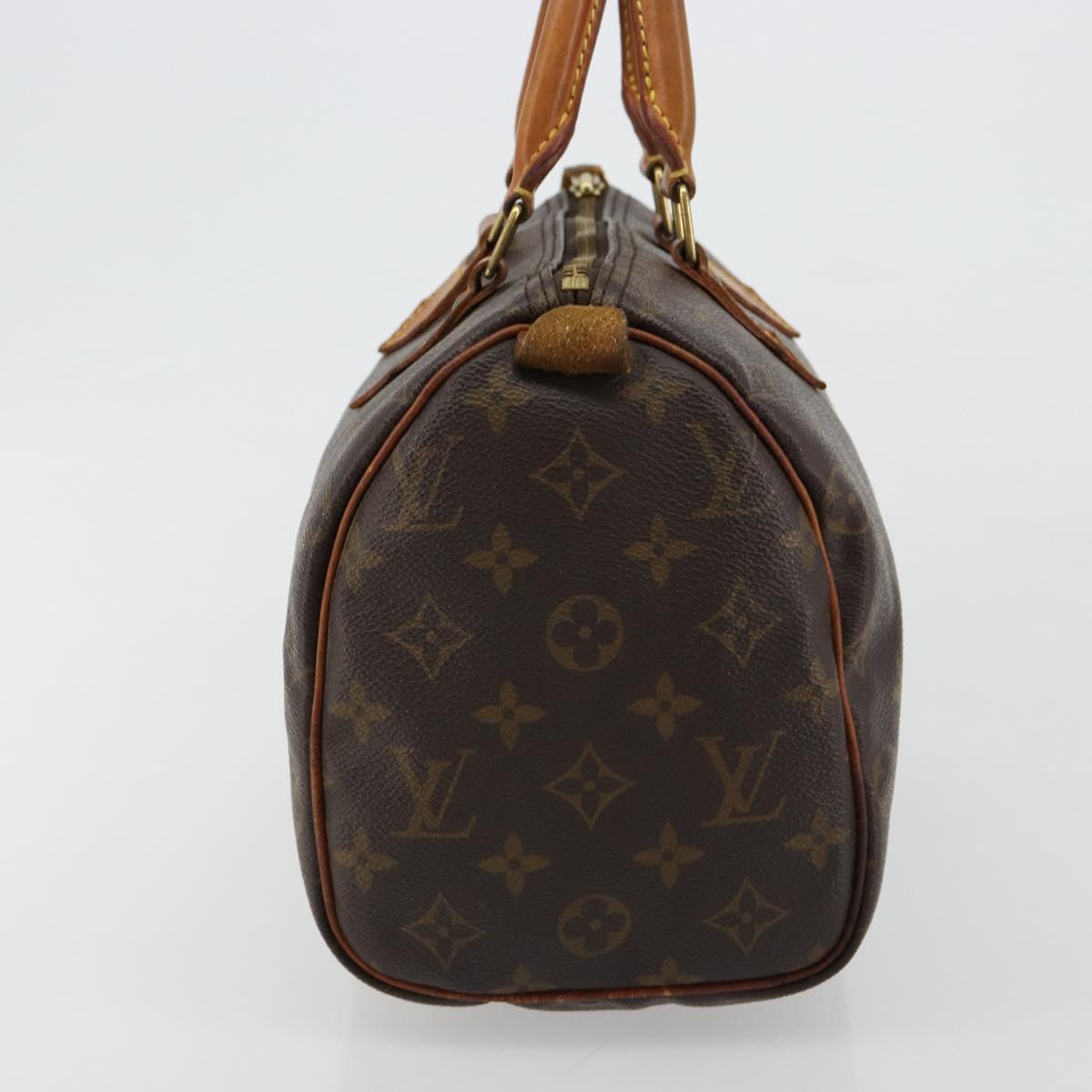 LOUIS VUITTON Monogram Speedy 25 Hand Bag M41528 LV Auth 183475A