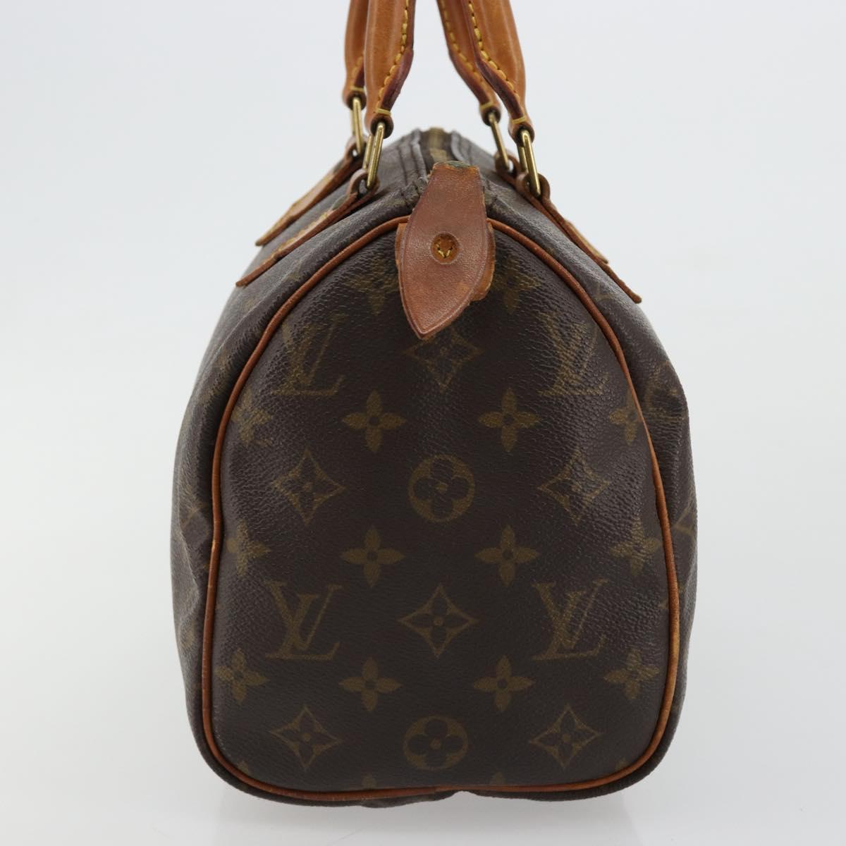 LOUIS VUITTON Monogram Speedy 25 Hand Bag M41528 LV Auth 183475A