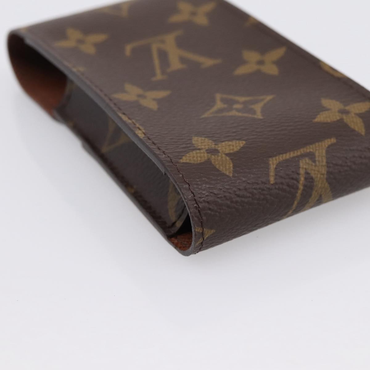 LOUIS VUITTON Monogram Etui Cigarette Case M63024 LV Auth 183509A