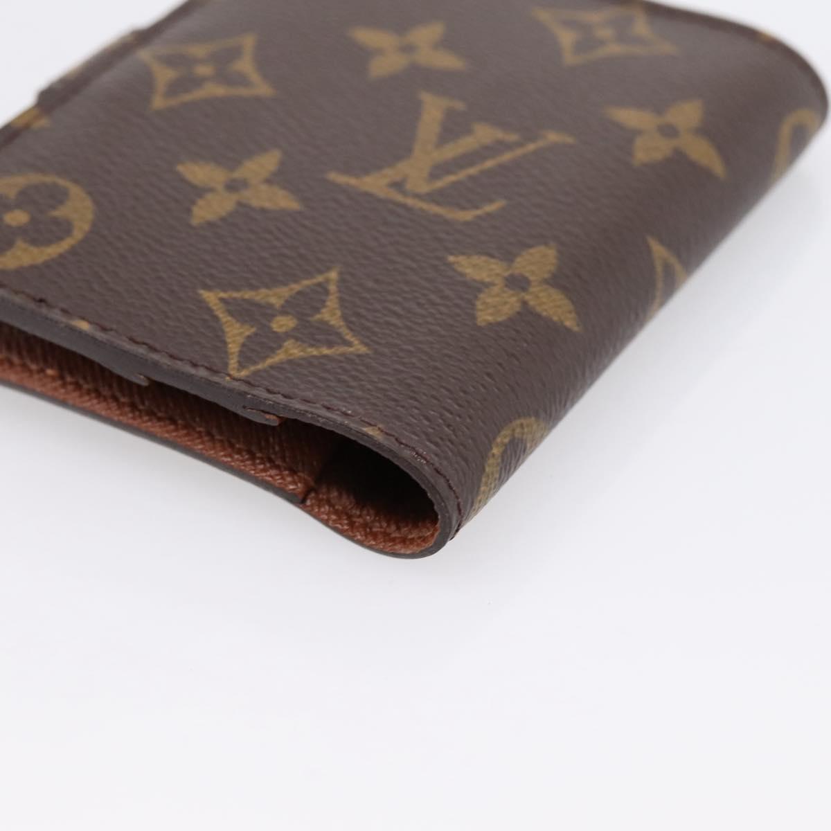 LOUIS VUITTON Monogram Agenda Mini Day Planner Cover R20007 LV Auth 183511