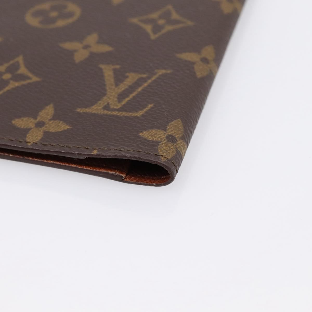 LOUIS VUITTON Monogram Couverture Passport Case M64502 LV Auth 183521A