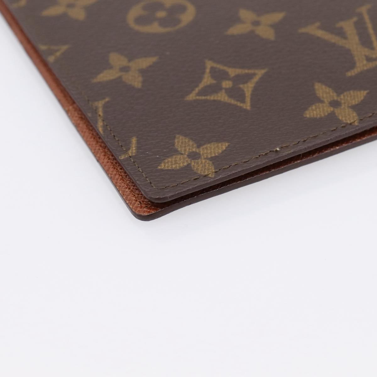 LOUIS VUITTON Monogram Couverture Passport Case M64502 LV Auth 183521A