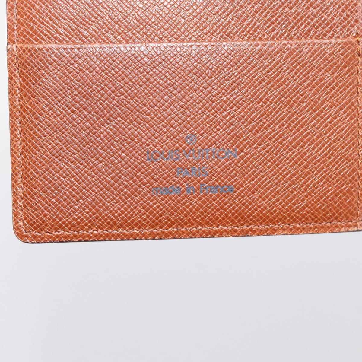 LOUIS VUITTON Monogram Couverture Passport Case M64502 LV Auth 183521A
