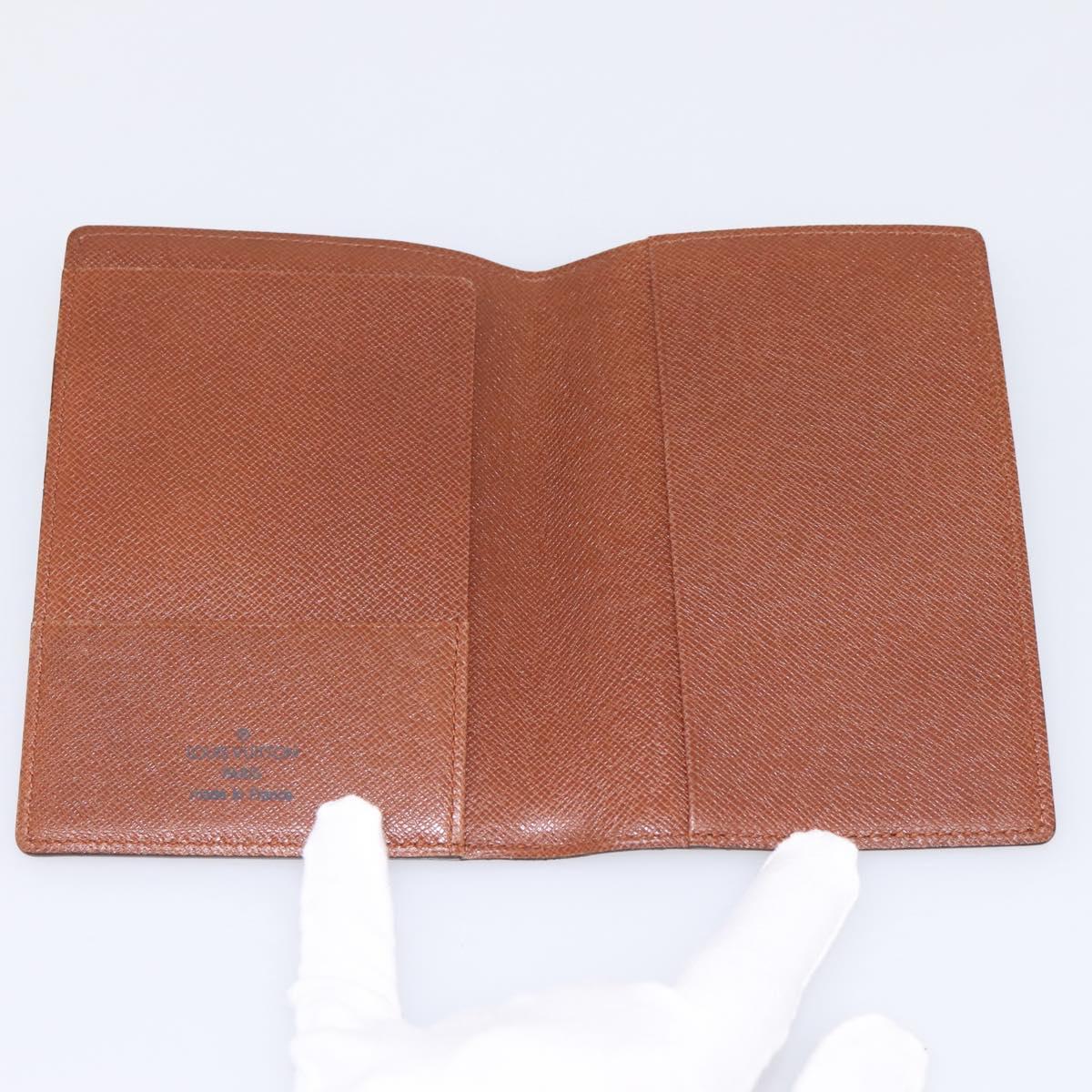 LOUIS VUITTON Monogram Couverture Passport Case M64502 LV Auth 183521A