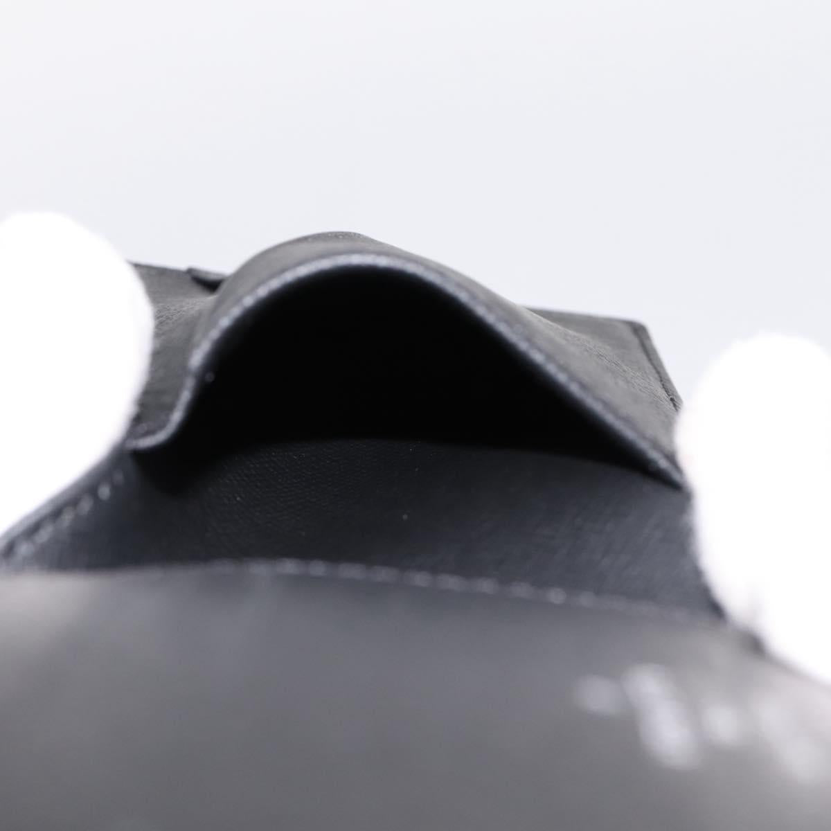 LOUIS VUITTON Monogram Eclipse Portefeuille Multipull M61695 LV Auth 183522M