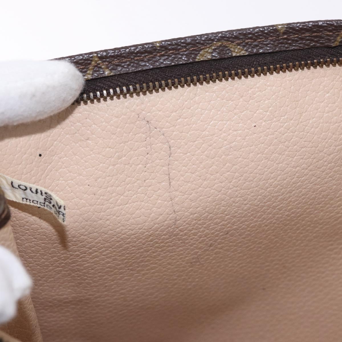 LOUIS VUITTON Monogram Poche Toilette 26 Pouch M47542 LV Auth 183562