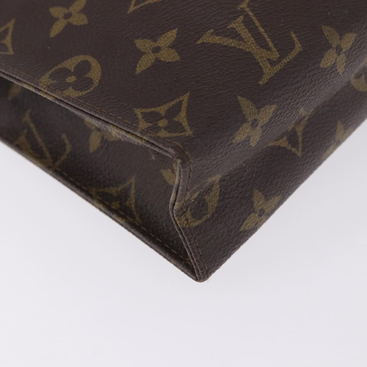 LOUIS VUITTON Monogram Poche Toilette 26 Pouch M47542 LV Auth 183562