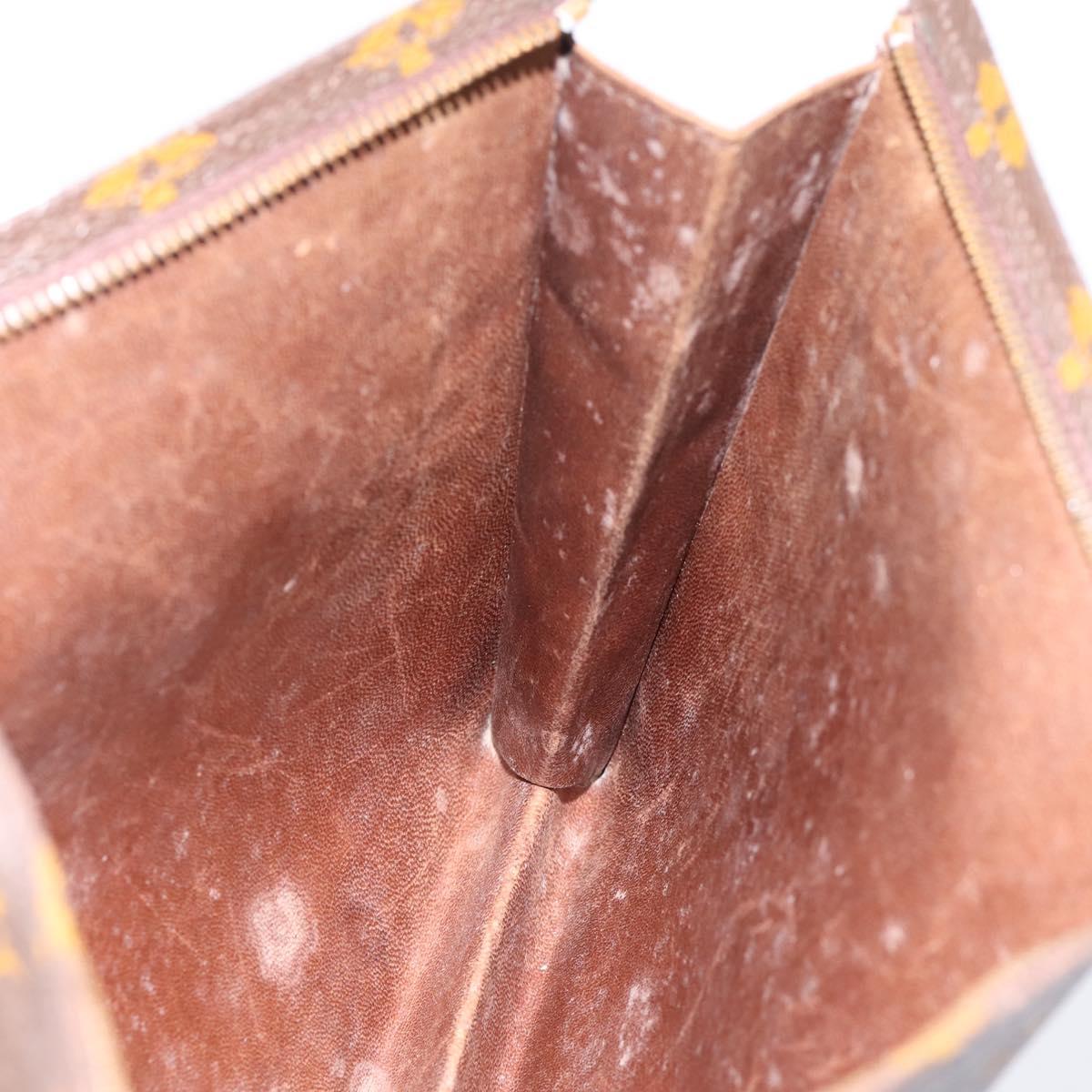 LOUIS VUITTON Monogram Poche Toilette 26 Pouch M47542 LV Auth 183563