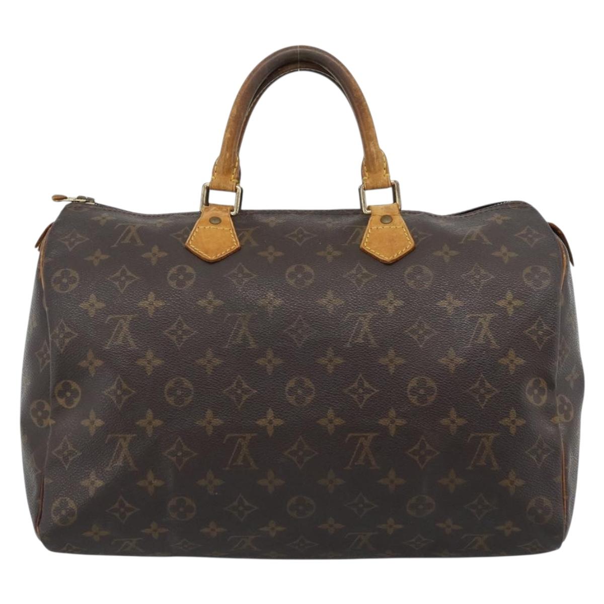 LOUIS VUITTON Monogram Speedy 30 Hand Bag M41526 LV Auth 183606