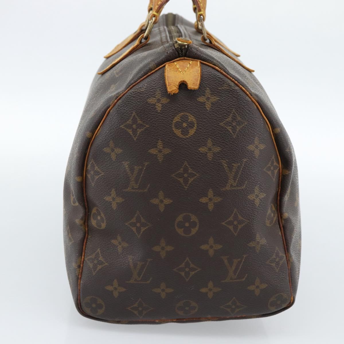 LOUIS VUITTON Monogram Speedy 30 Hand Bag M41526 LV Auth 183606