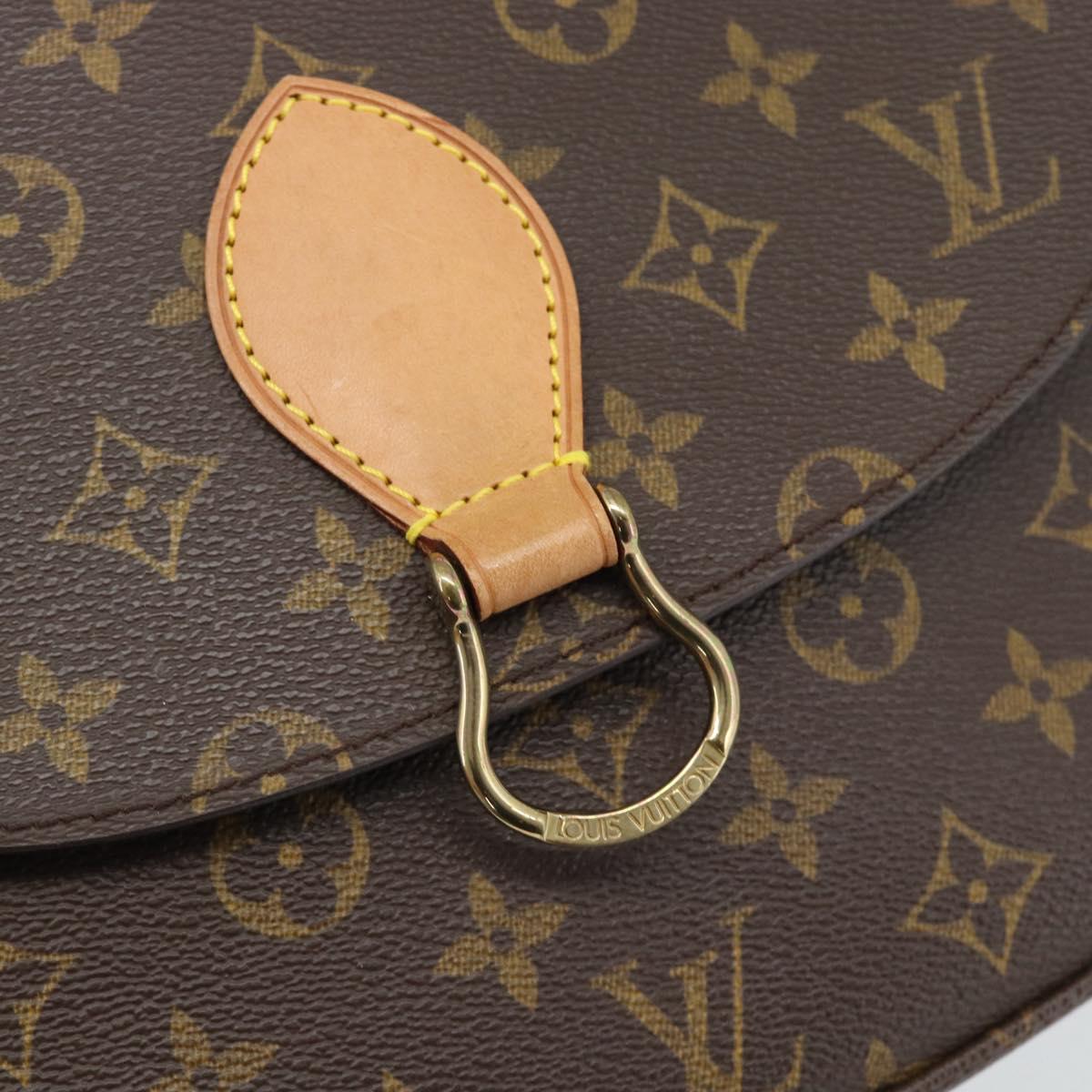 LOUIS VUITTON Monogram Saint Cloud GM Shoulder Bag M51242 LV Auth 183607V