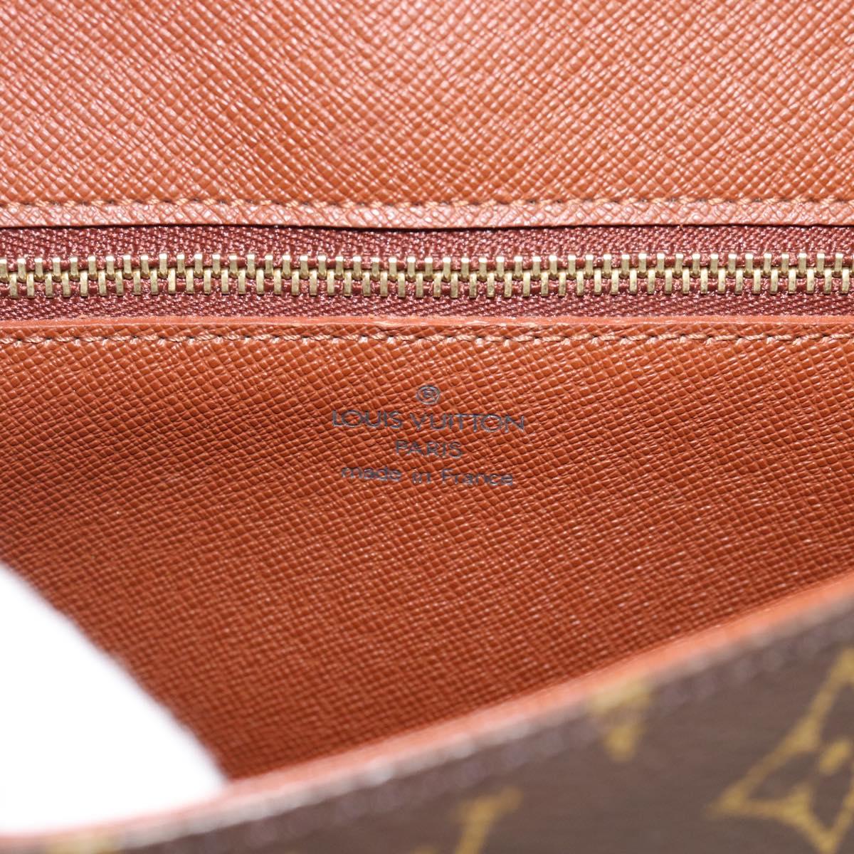 LOUIS VUITTON Monogram Saint Cloud GM Shoulder Bag M51242 LV Auth 183607V