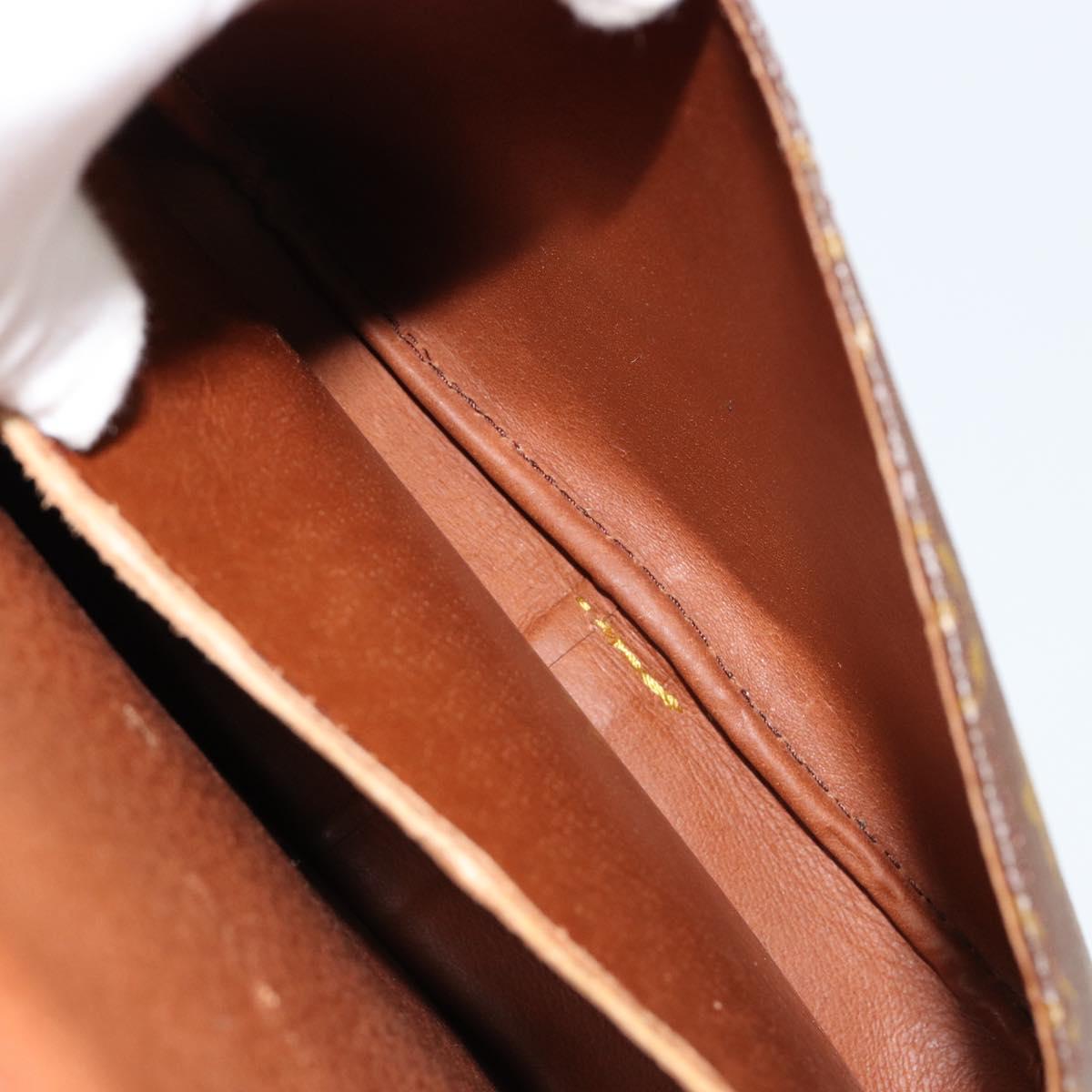 LOUIS VUITTON Monogram Cartouchiere MM Shoulder Bag M51253 LV Auth 183608A