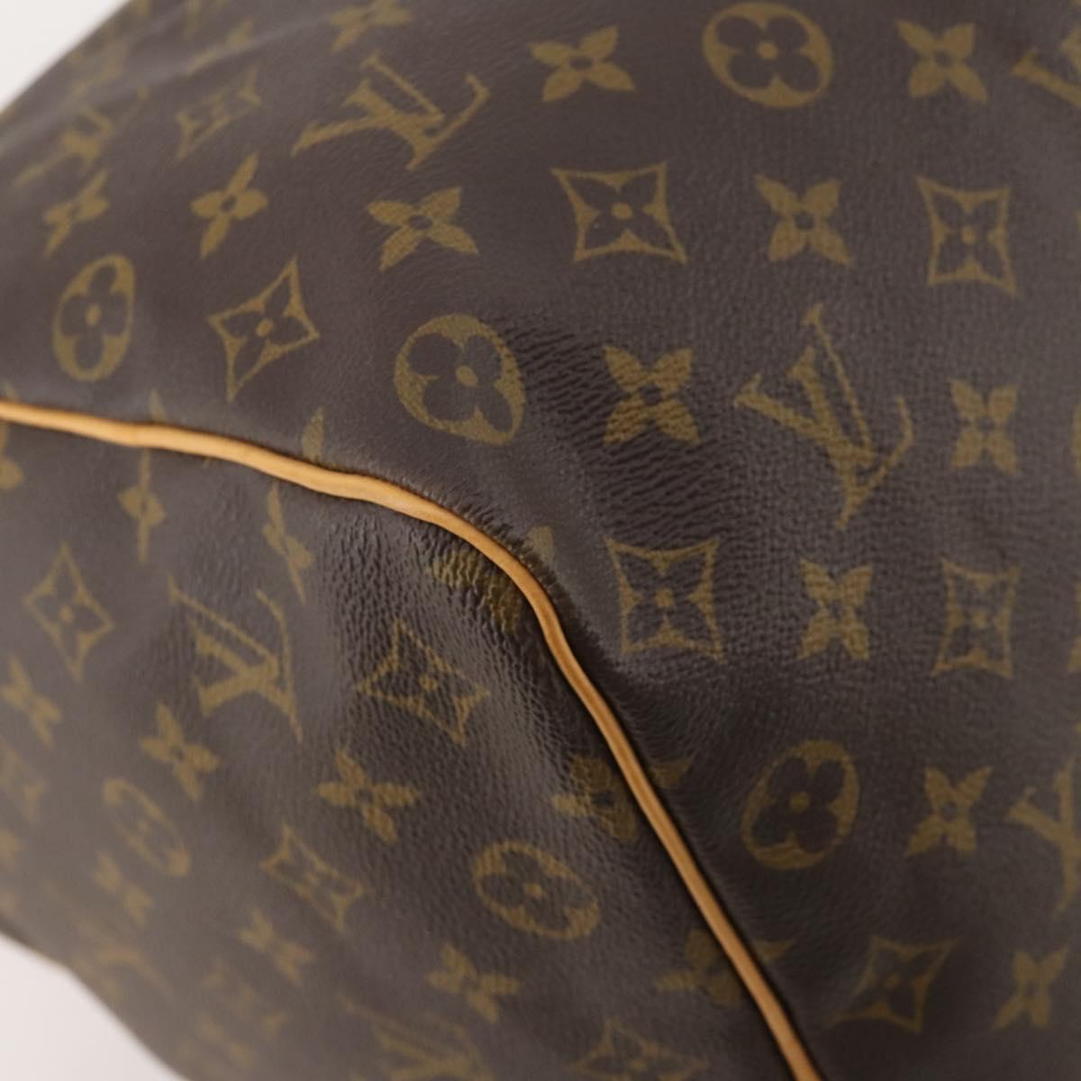 LOUIS VUITTON Monogram Keepall 50 Boston Bag M41426 LV Auth 183612SAV