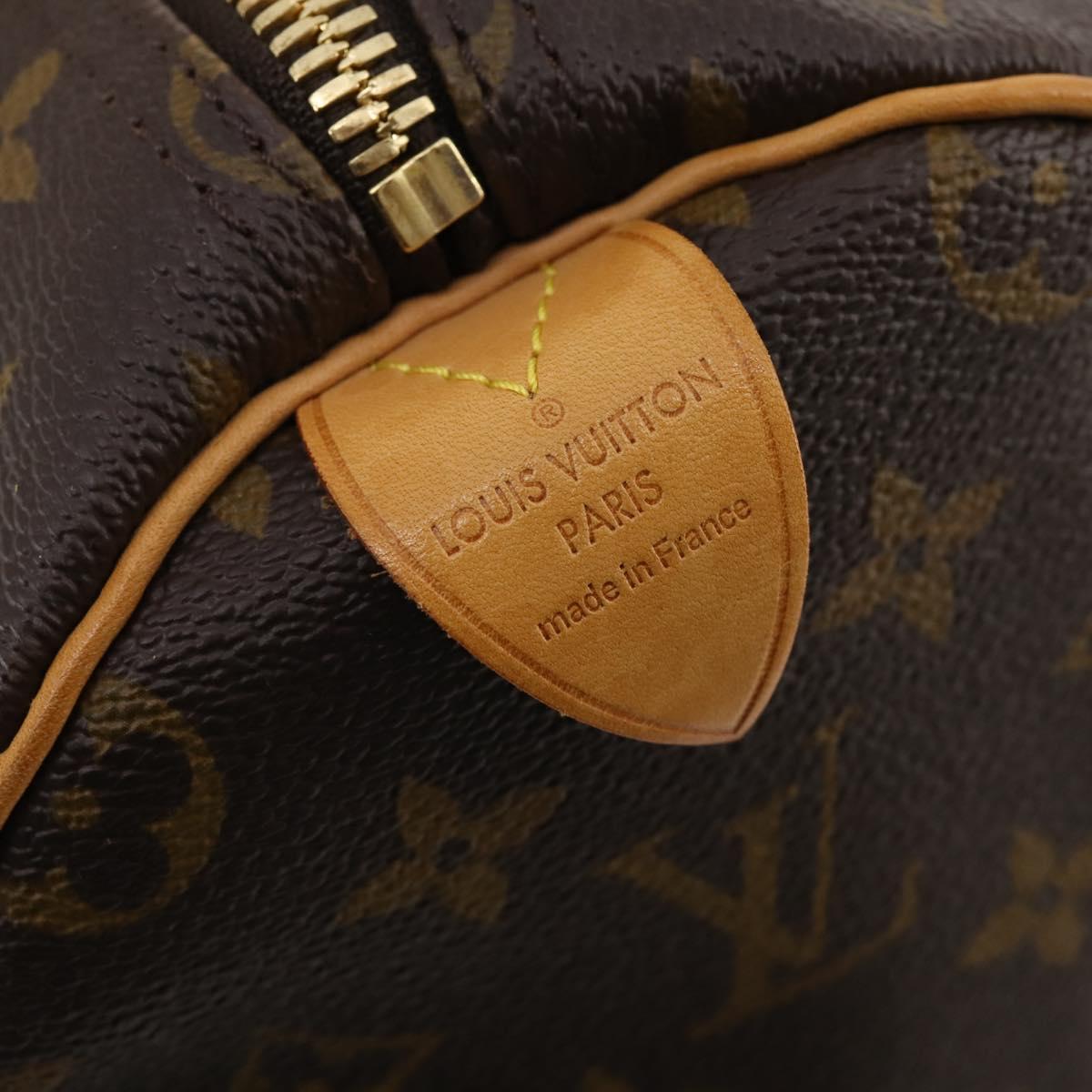 LOUIS VUITTON Monogram Keepall 50 Boston Bag M41426 LV Auth 183612SAV