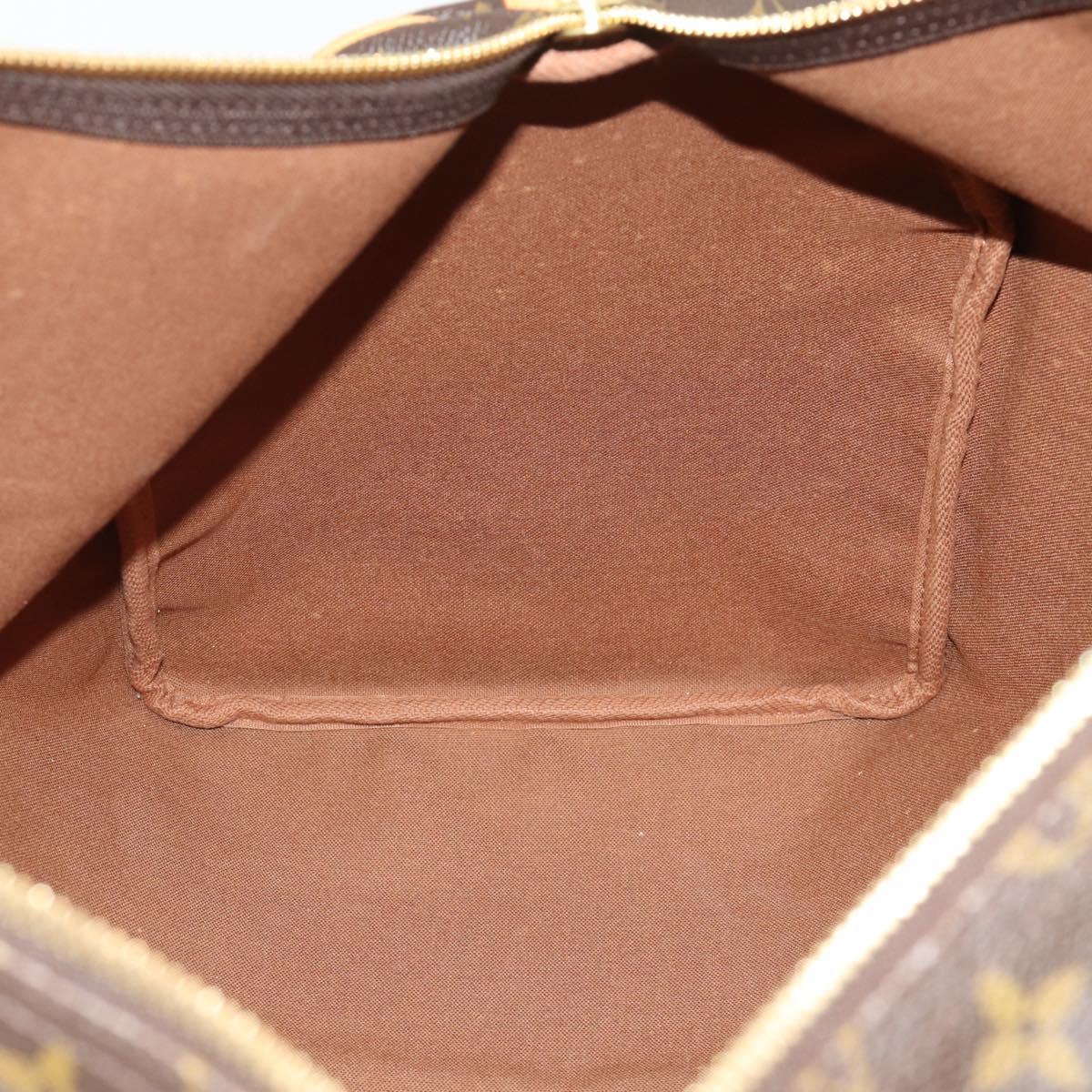 LOUIS VUITTON Monogram Keepall 50 Boston Bag M41426 LV Auth 183612SAV