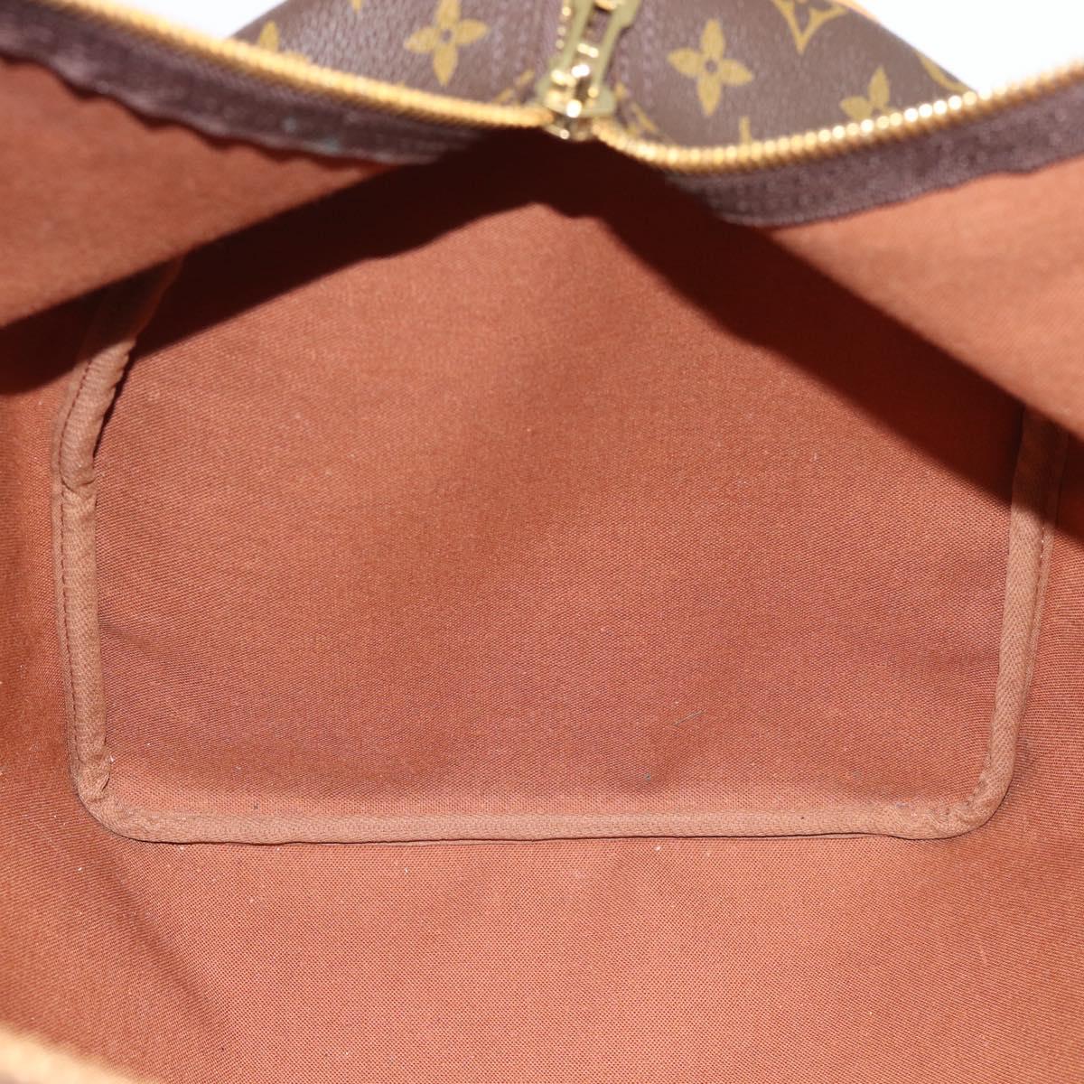 LOUIS VUITTON Monogram Keepall 55 Boston Bag M41424 LV Auth 183614A