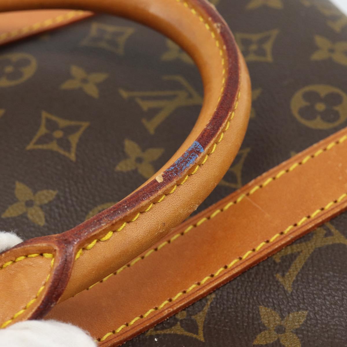 LOUIS VUITTON Monogram Keepall 55 Boston Bag M41424 LV Auth 183614A