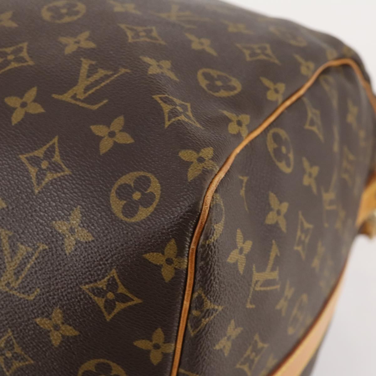 LOUIS VUITTON Monogram Keepall Bandouliere 60 Boston Bag M41412 LV Auth 183615A