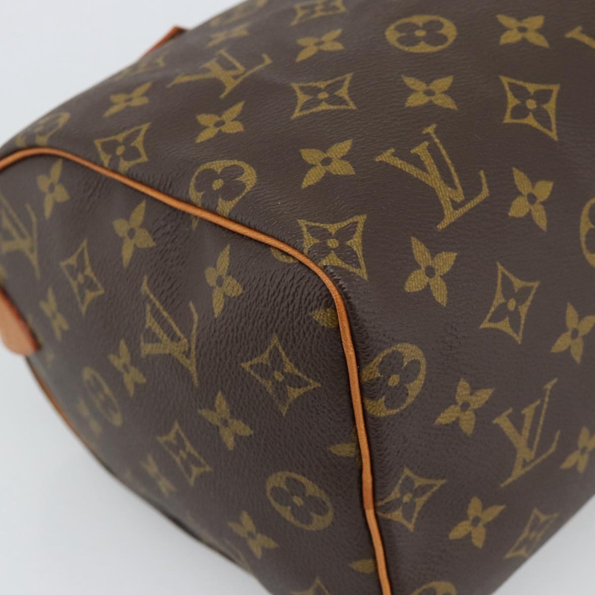 LOUIS VUITTON Monogram Speedy 25 Hand Bag M41528 LV Auth 183616SM